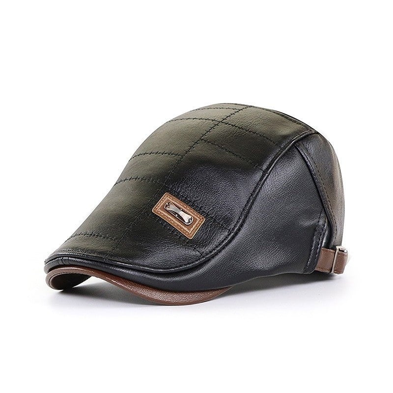 Boina Baret de Cuero – Estilo Clásico 4