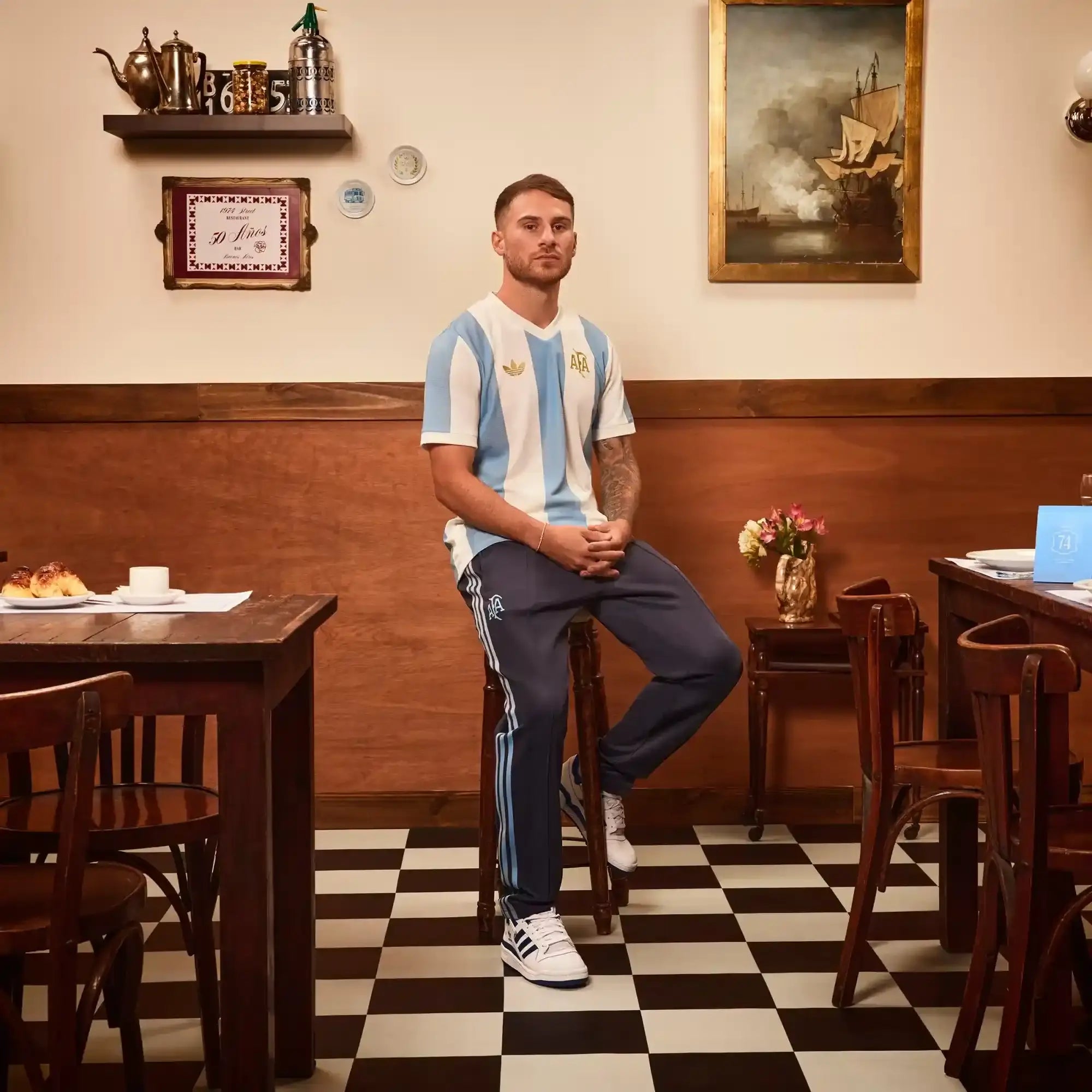 Camiseta Aniversario 50 Anos Seleccion Argentina – ¡Con Ojotas de Regalo!