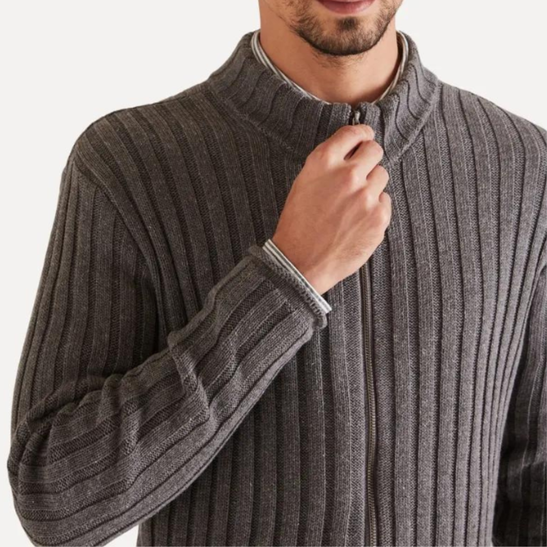 Suéter Elegancia Texturada – Un estilo atemporal para el hombre moderno