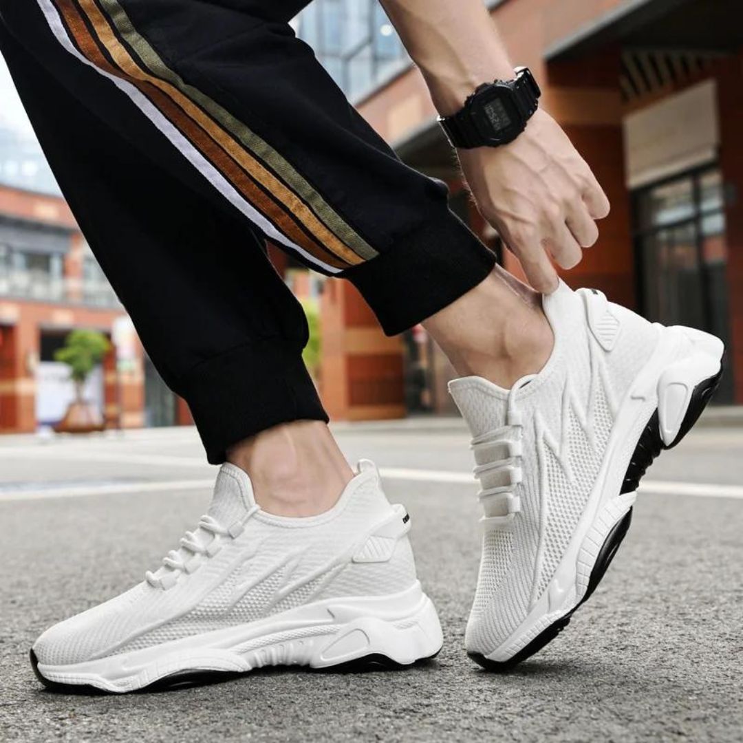 Zapatillas AlturaMax – Elevacion Invisible y Oferta 2x1 blanco