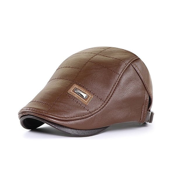 Boina Baret de Cuero – Estilo Clásico