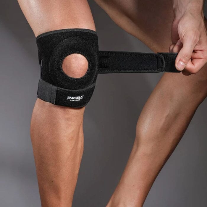 Rodillera de Compresion Ajustable – Soporte y Alivio
