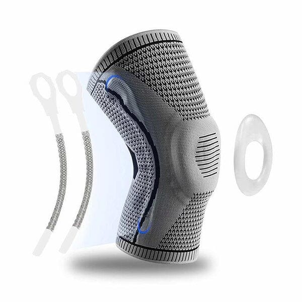Rodilleras de Compresion Anatomicas – Alivio y Confort gris