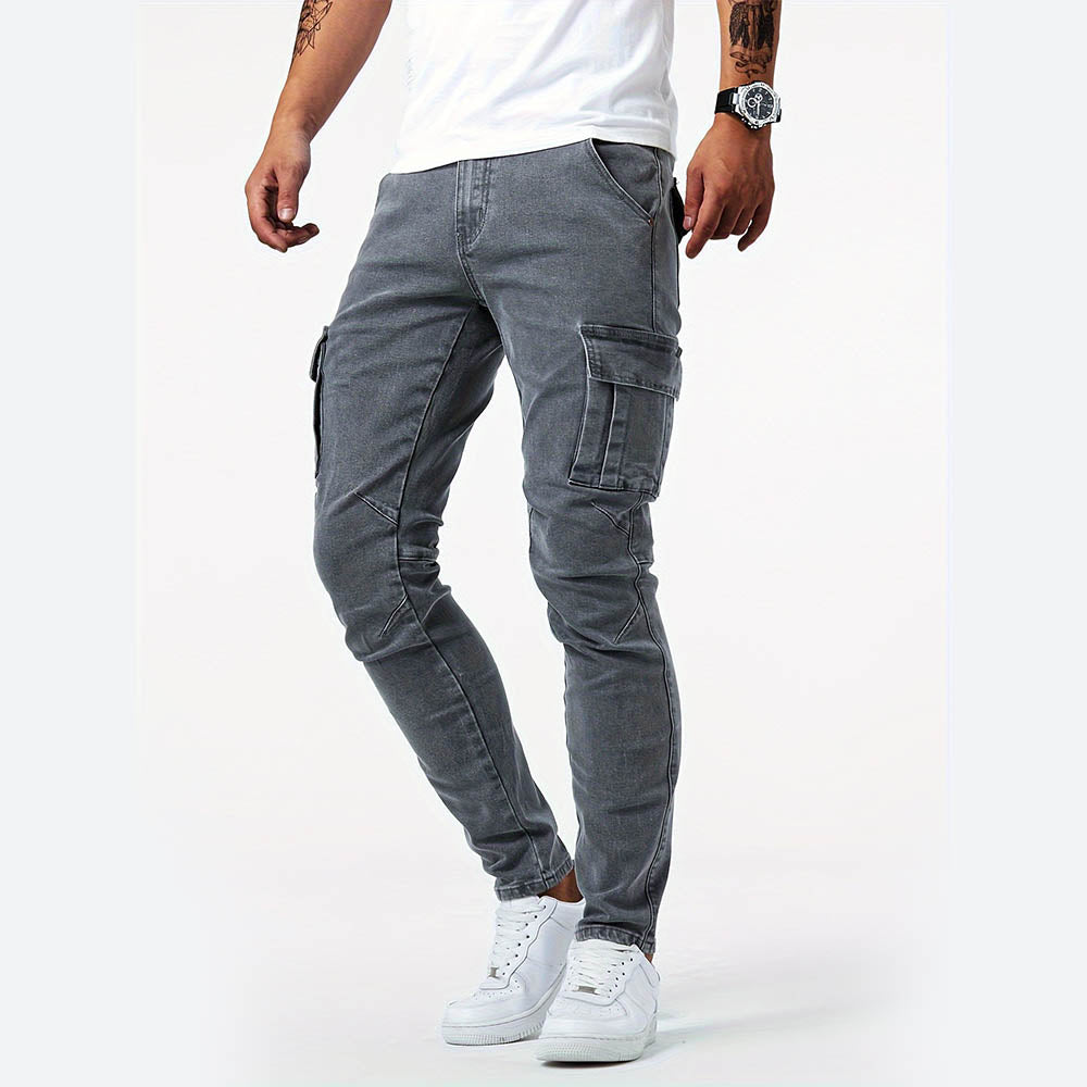 Pantalón Cargo Gerado Denim