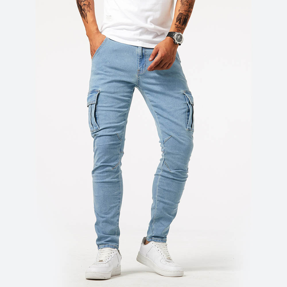 Pantalón Cargo Gerado Denim