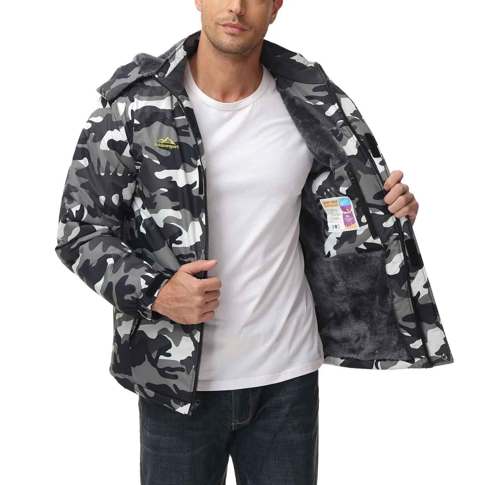 Campera de Ski Andina – Protección en la Nieve